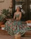 Emerald Bloom Haldi Lehenga: A Celebration of Joy