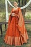 Crimson Sunset Bride: A Legacy Woven in Gold