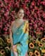 Sunflower Serenade: A Haldi Bride's Radiant Bloom