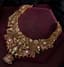 Heirloom Gilded Peacock Bridal Necklace