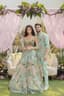 Minted Meadow: A Haldi Ceremony Under Whispering Petals