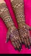 Golden Mandala Promise: Haldi Adorned Hands