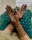 Henna's Promise: Intricate Mehndi for a Radiant Haldi Bride