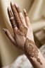 Whispers of Henna: A Budding Promise