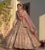 Rosewater Radiance: Bridal Lehenga in the Golden Hour