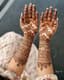 Golden Henna Embrace: A Haldi Blessing