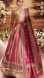 Rosewater Radiance: A Bride's Golden Embrace