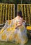Golden Blooms of Haldi: A Bride Bathed in Sunshine