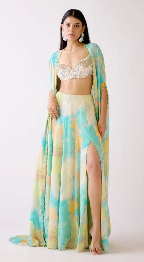 Haldi Hues: A Watercolor Whisper of Celebration