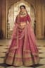 Crimson Rose Bridal Lehenga: A Vision of Regal Romance