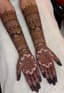 Golden Lotus Embrace: Bridal Mehndi for Haldi
