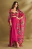 Radiant Rose Haldi: A Bride Bathed in Floral Joy
